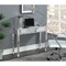 Convenience Concepts Gold Coast Mirrored Desk , Weathered White